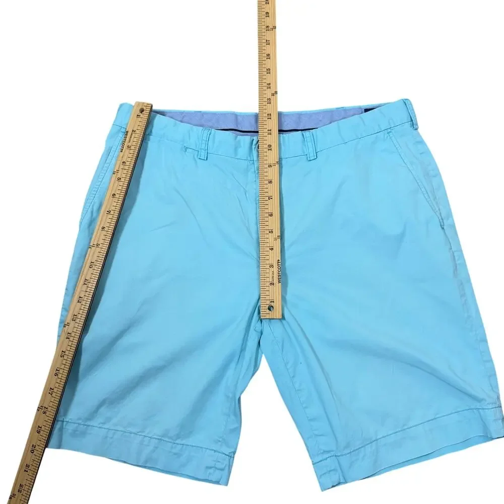 Polo Ralph Lauren Classic Fit Chino Shorts Men’s 36 Aqua Blue Cotton 9”